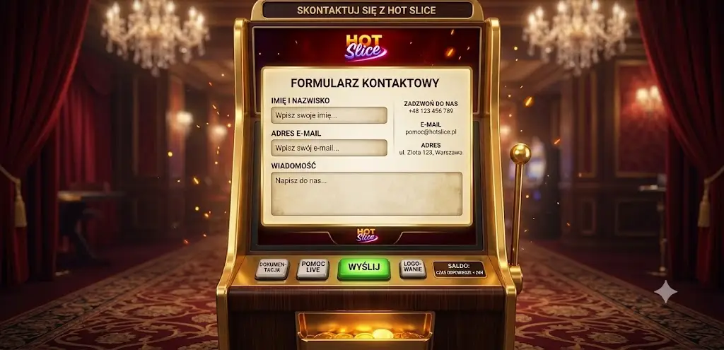 Kontakt z redakcją HotSliceGrac.pl — Hot Slice slot Polska