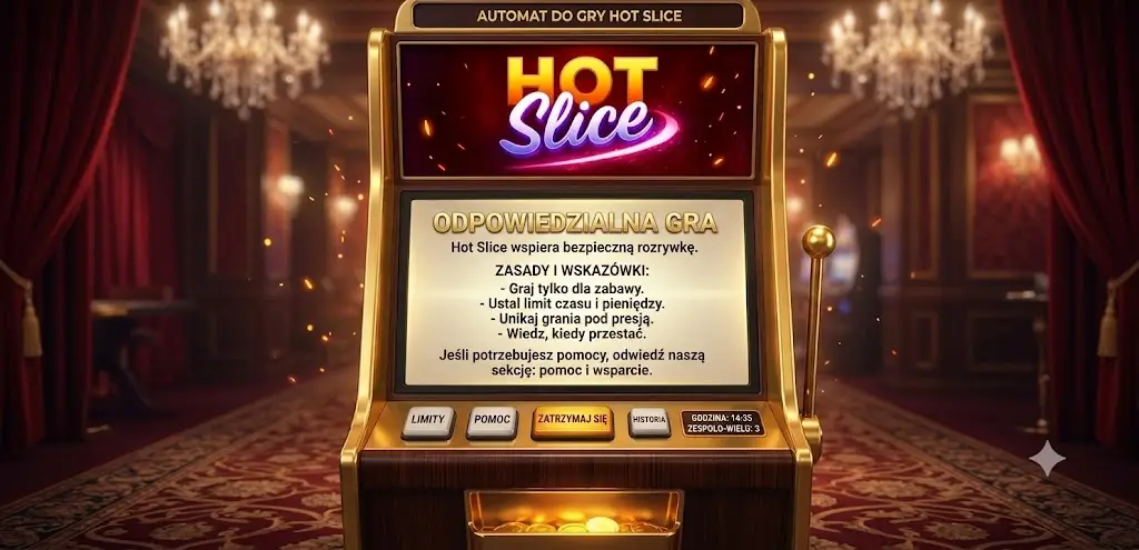 Odpowiedzialna gra w Hot Slice slot — limity, kontrola, świadome decyzje